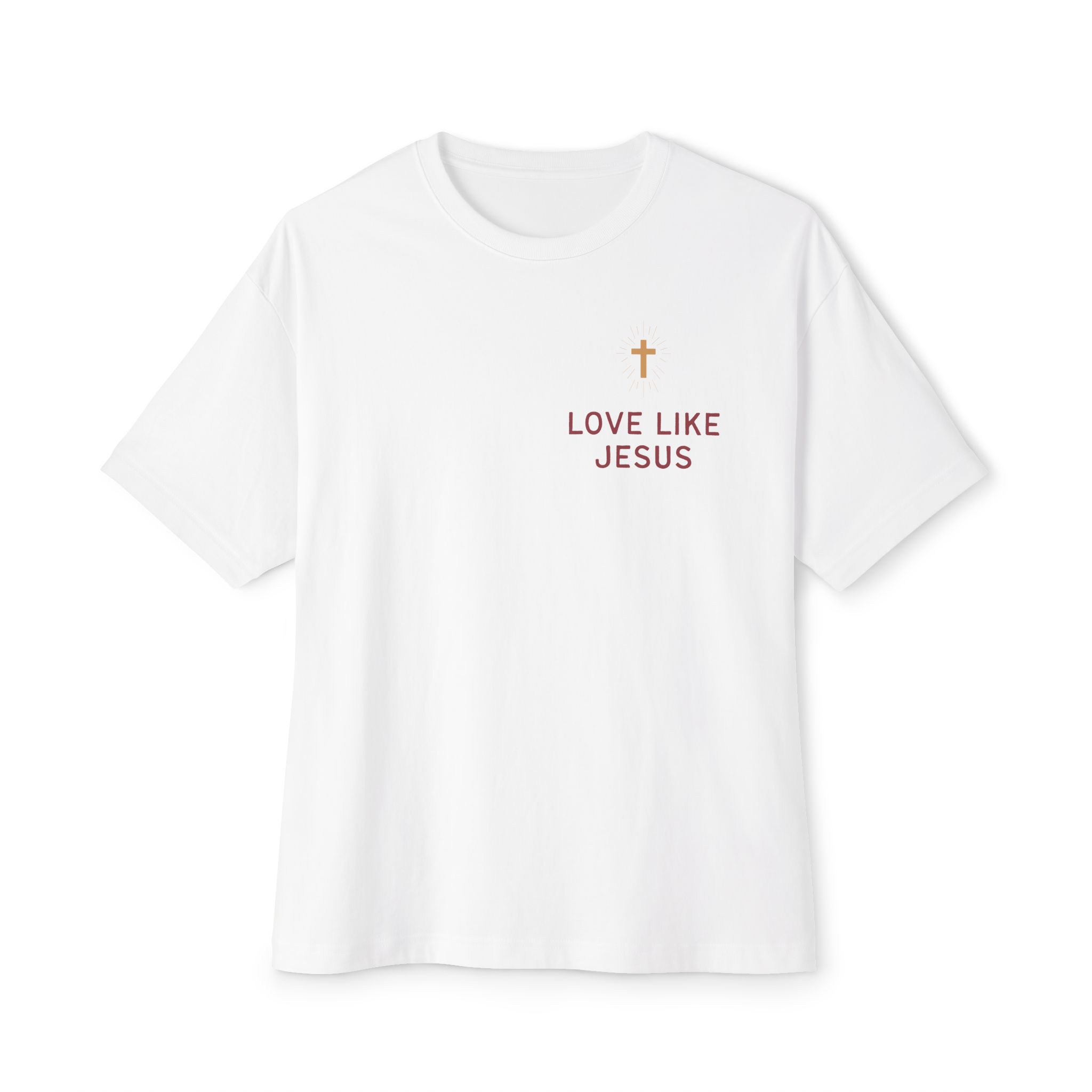 Love Like Jesus - Oversized Graphic Tee